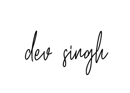 Handwritten Signature for Dev-singh - Style 154 Online