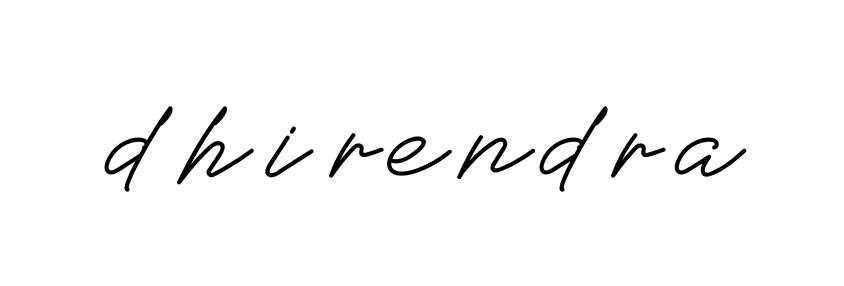 Handwritten Signature for Dhirendra- - Style 152 Online