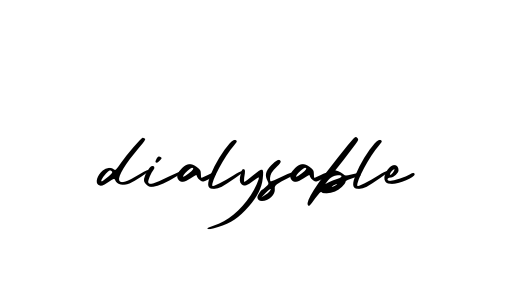 Dialysable signature