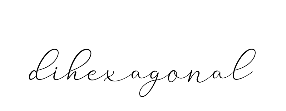 Dihexagonal signature