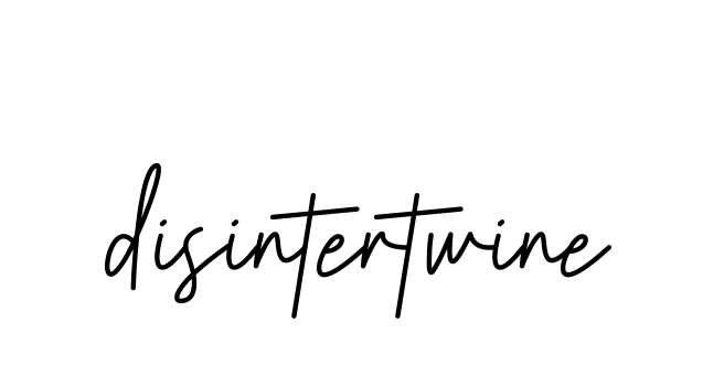 Disintertwine signature