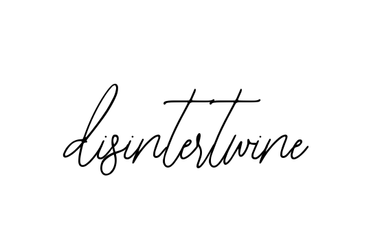 Disintertwine signature