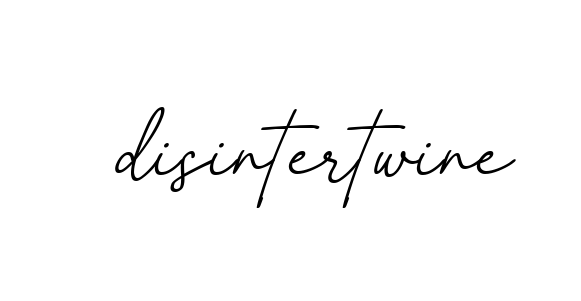 Disintertwine signature