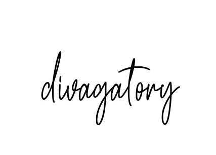 Handwritten Signature for Divagatory - Style 154 Online