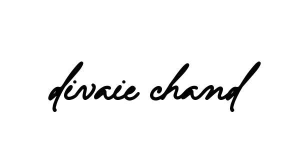 Handwritten Signature for Divaie-chand - Style 137 Online