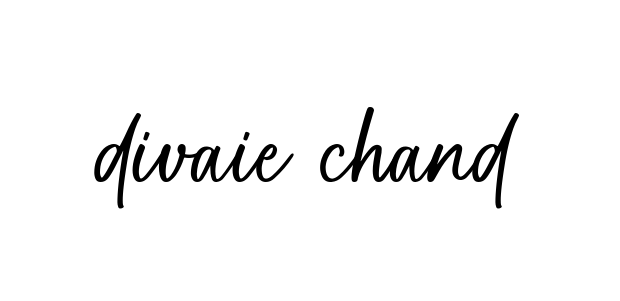 Handwritten Signature for Divaie-chand - Style 142 Online