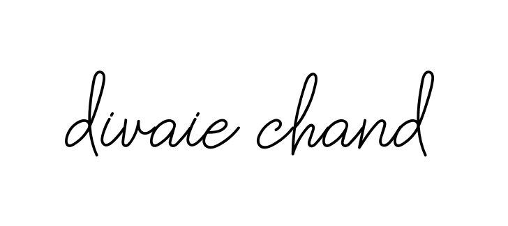 Handwritten Signature for Divaie-chand - Style 145 Online