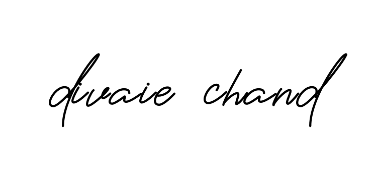 Handwritten Signature for Divaie-chand - Style 150 Online