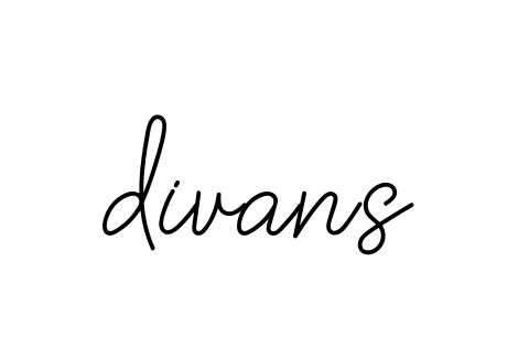 Handwritten Signature for Divans - Style 145 Online