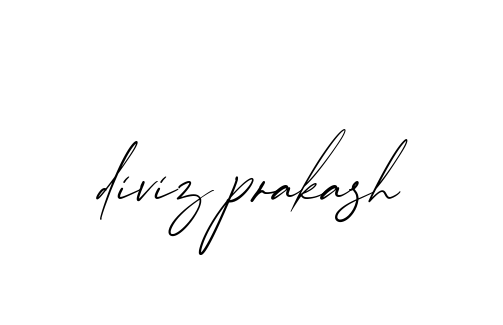 Diviz-prakash signature