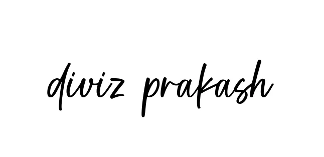Diviz-prakash signature