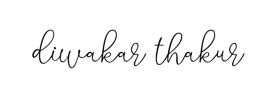 Diwakar-thakur- signature