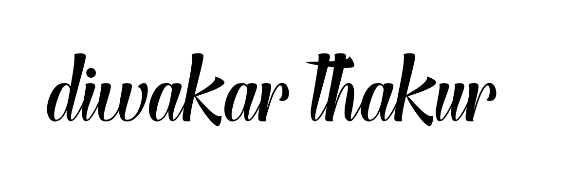Diwakar-thakur- signature