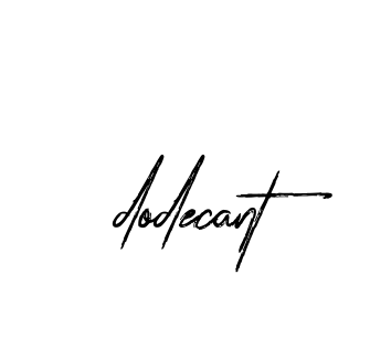 Handwritten Signature for Dodecant - Style 133 Online