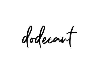 Handwritten Signature for Dodecant - Style 141 Online