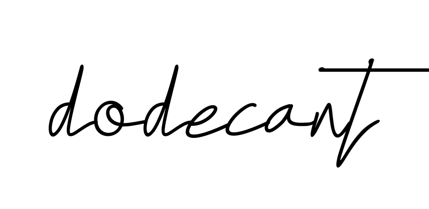 Handwritten Signature for Dodecant - Style 155 Online