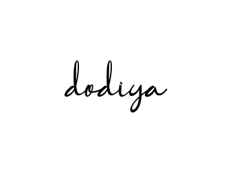 Dodiya signature