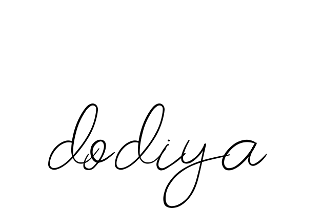 Dodiya signature