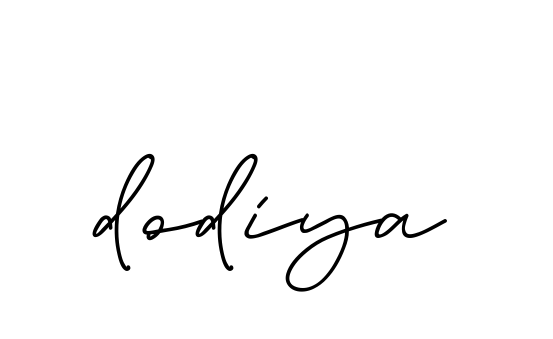Dodiya signature
