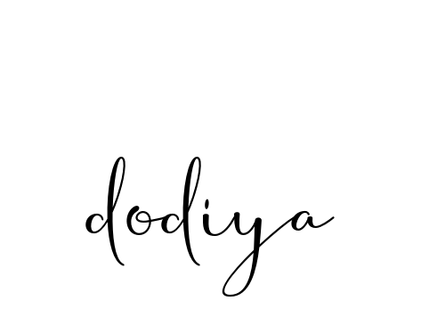 Dodiya signature
