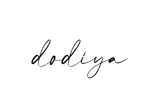 Dodiya signature