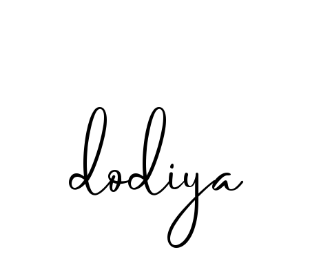 Dodiya signature