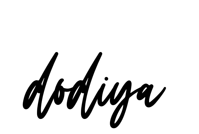 Dodiya signature
