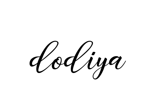Dodiya signature