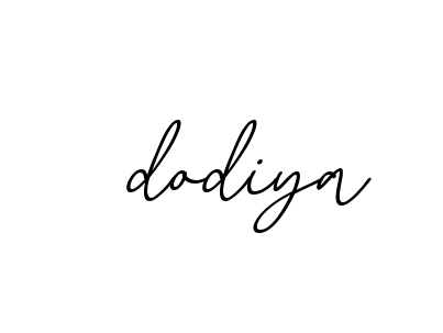 Dodiya signature