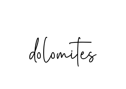 Dolomites signature