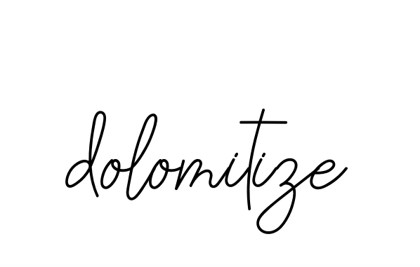 Handwritten Signature for Dolomitize - Style 145 Online