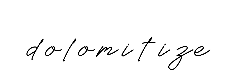 Handwritten Signature for Dolomitize - Style 152 Online