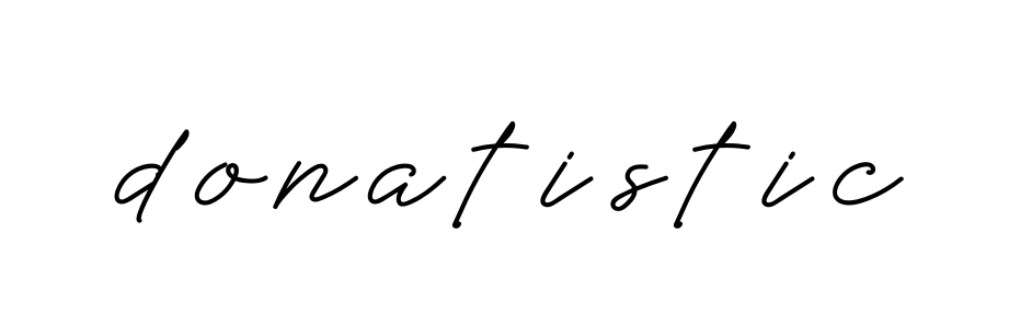 Handwritten Signature for Donatistic - Style 152 Online