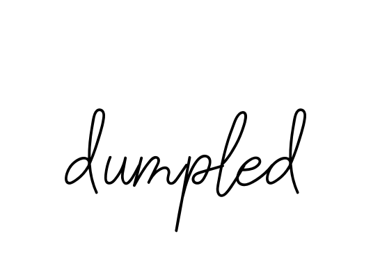 Handwritten Signature for Dumpled - Style 145 Online