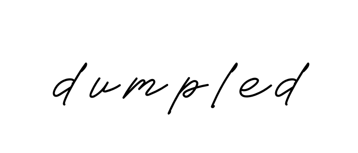 Handwritten Signature for Dumpled - Style 152 Online
