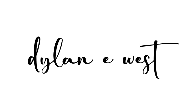 Dylan-e-west signature