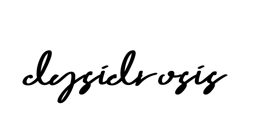Handwritten Signature for Dysidrosis - Style 135 Online
