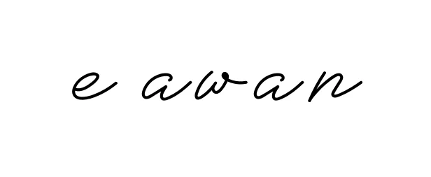 Handwritten Signature for E-awan - Style 152 Online