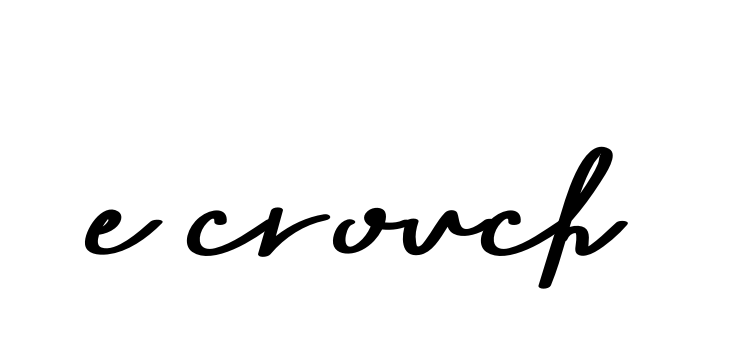 Handwritten Signature for E-crouch - Style 135 Online