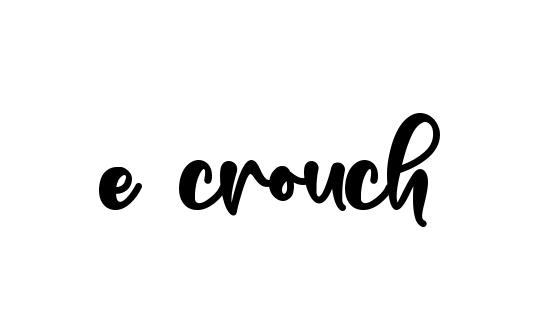 Handwritten Signature for E-crouch - Style 136 Online