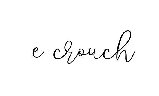 Handwritten Signature for E-crouch - Style 147 Online