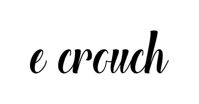 Handwritten Signature for E-crouch - Style 148 Online