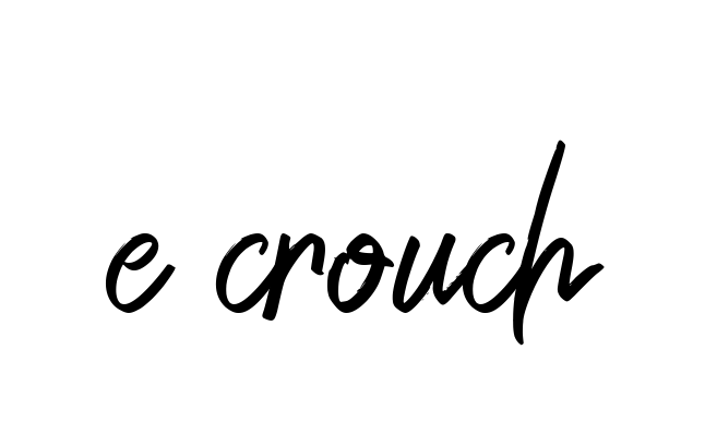 Handwritten Signature for E-crouch - Style 149 Online