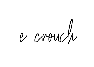 Handwritten Signature for E-crouch - Style 154 Online