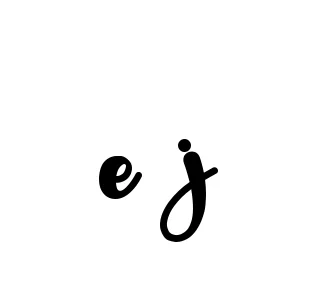 Handwritten Signature for E-j - Style 136 Online