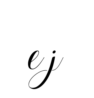 Handwritten Signature for E-j - Style 144 Online