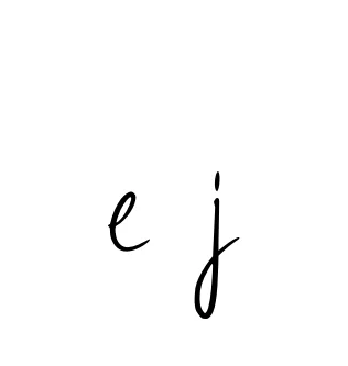 Handwritten Signature for E-j - Style 146 Online