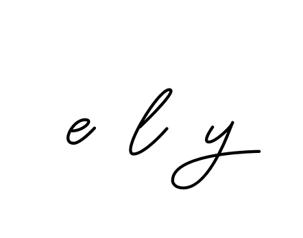 Handwritten Signature for E-l-y - Style 150 Online
