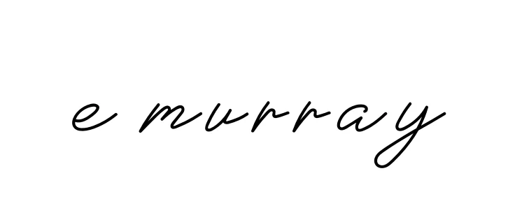 Handwritten Signature for E-murray - Style 152 Online