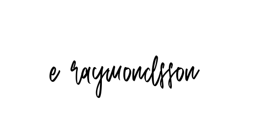 E-raymondsson- signature